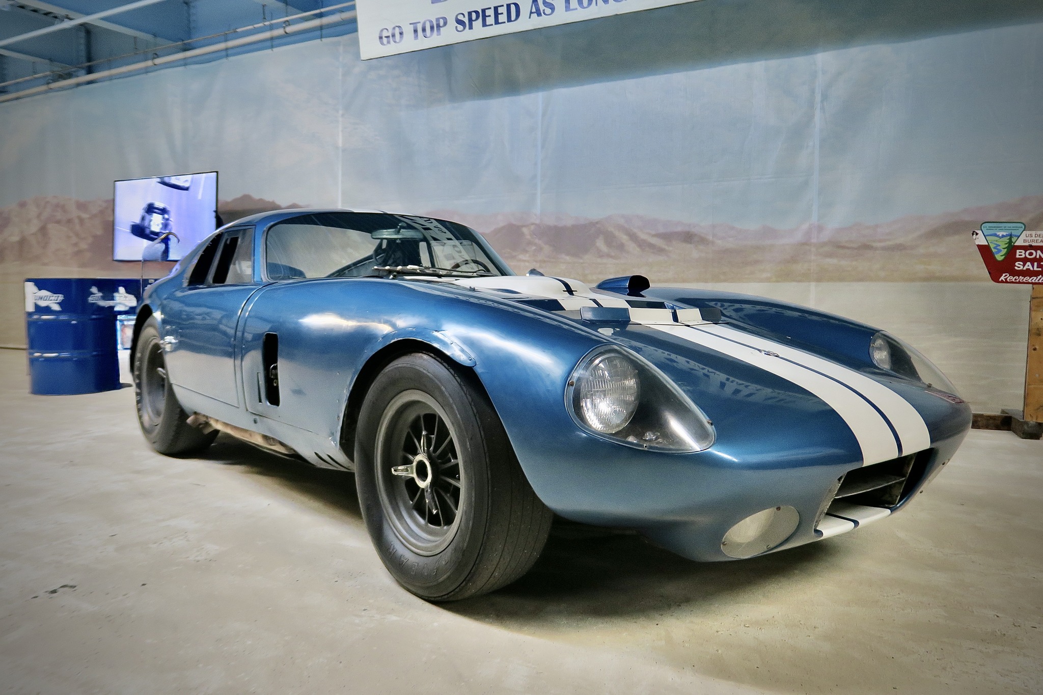 As followup to my post earlier today of the original Shelby Cobra