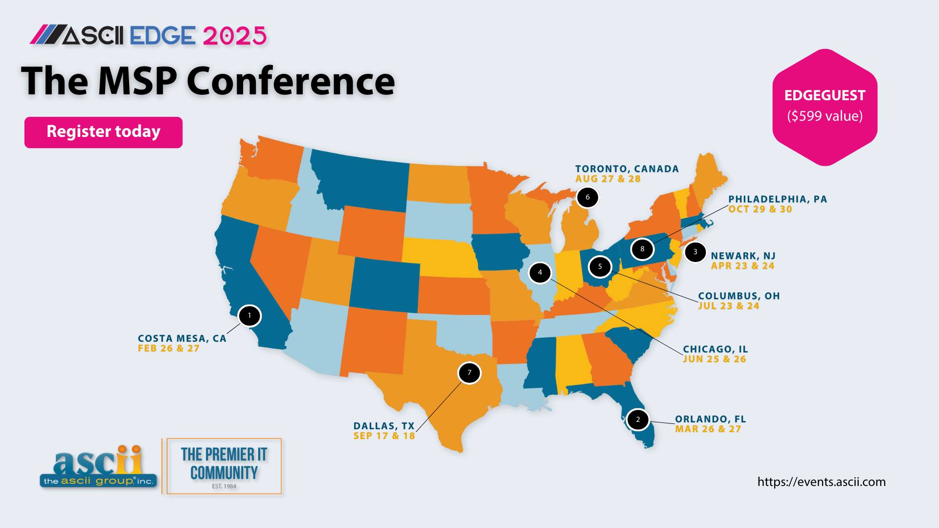 The ASCII - Don’t miss #ASCIIEdge 2025: The #MSP Conference! This is ...