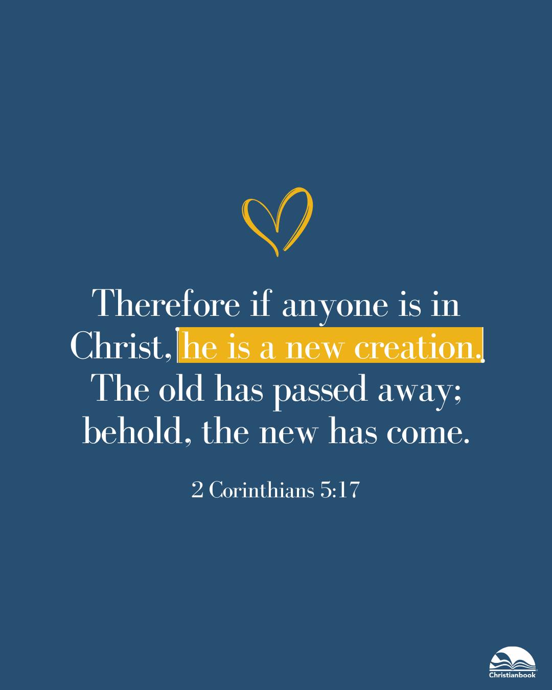 Christianbook - We are made new in Christ 🤍 https://christianbook.com ...