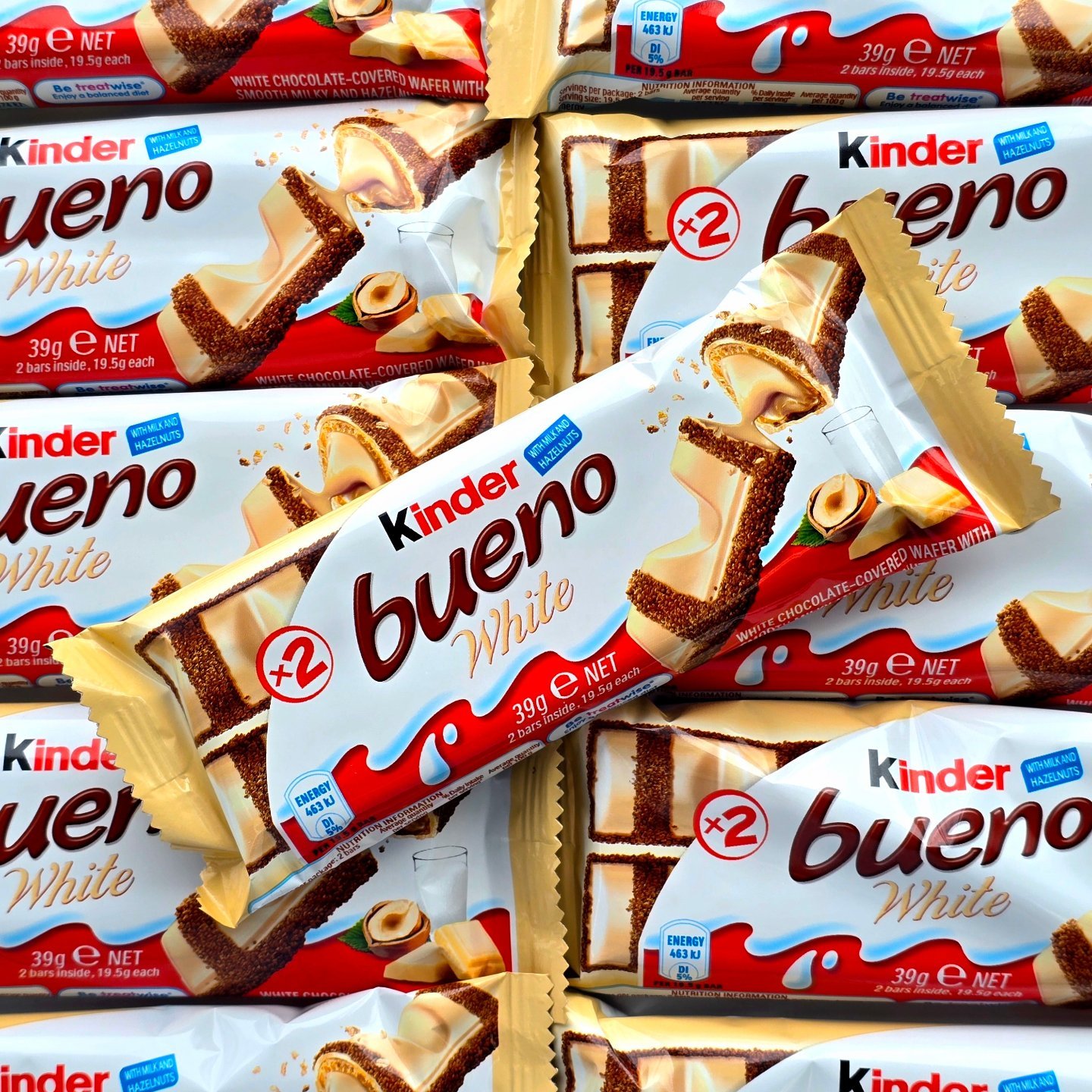 In our Kinder Bueno White Chocolate era … for a limited time only