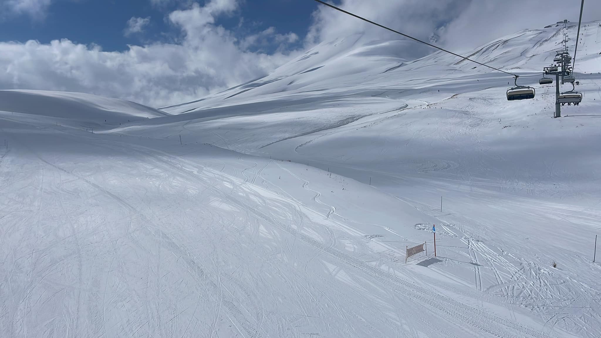 Mount Erciyes @ Turkiye. Empty slopes and a lot of snow?❄️