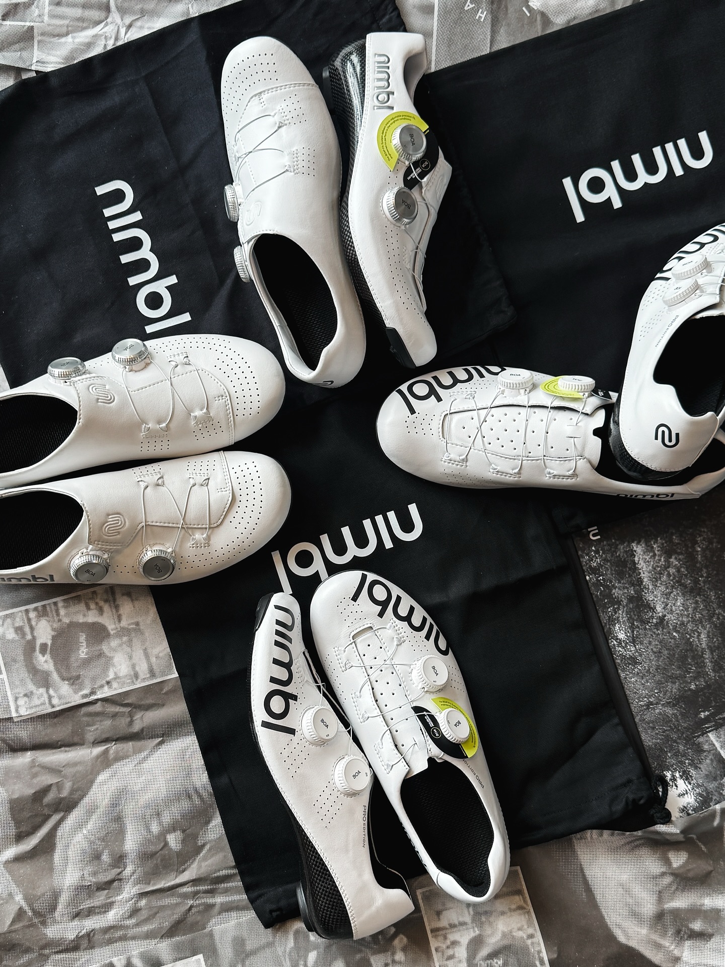 NIMBL shoes are built for precision, power transfer and control 