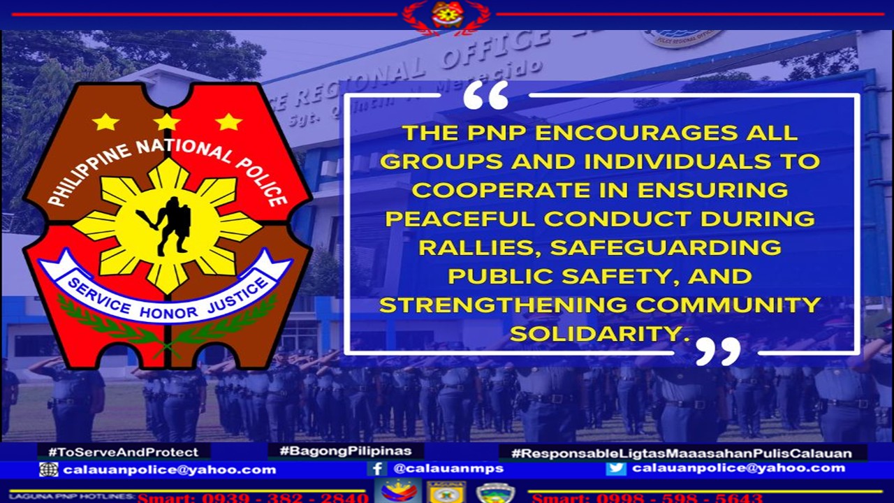 Calauan - SAFETY TIPS DURING PROTEST RALLIES # ...