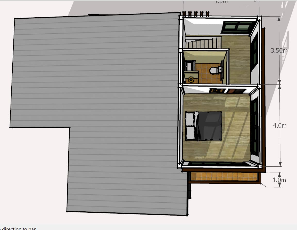 แบบบ้านโมเดิร์น Modern-บ้านป่าตาลโมเดอเรท