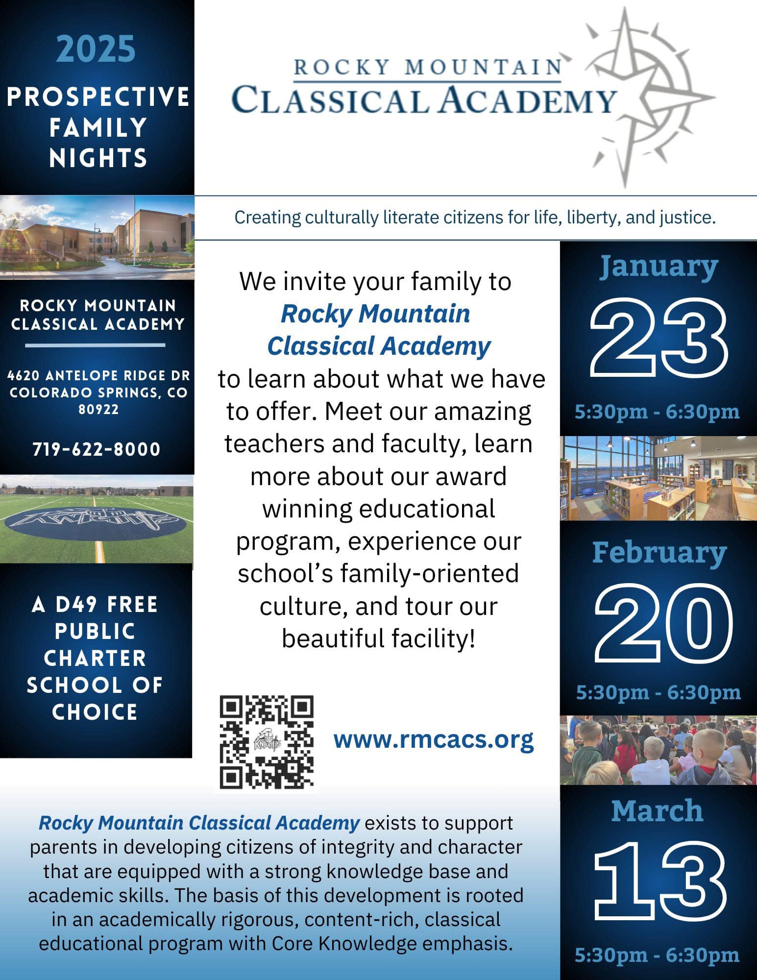 Rocky Mountain Classical Academy Pre-School | Colorado Springs CO