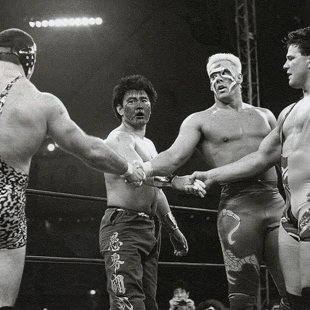 The Steiner Brothers, The Great Muta and Sting