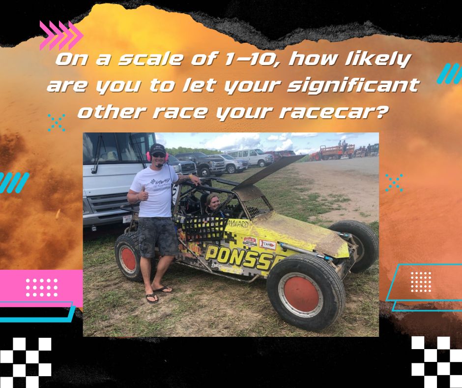Hayward - How likely are you to let your significant other race your ...