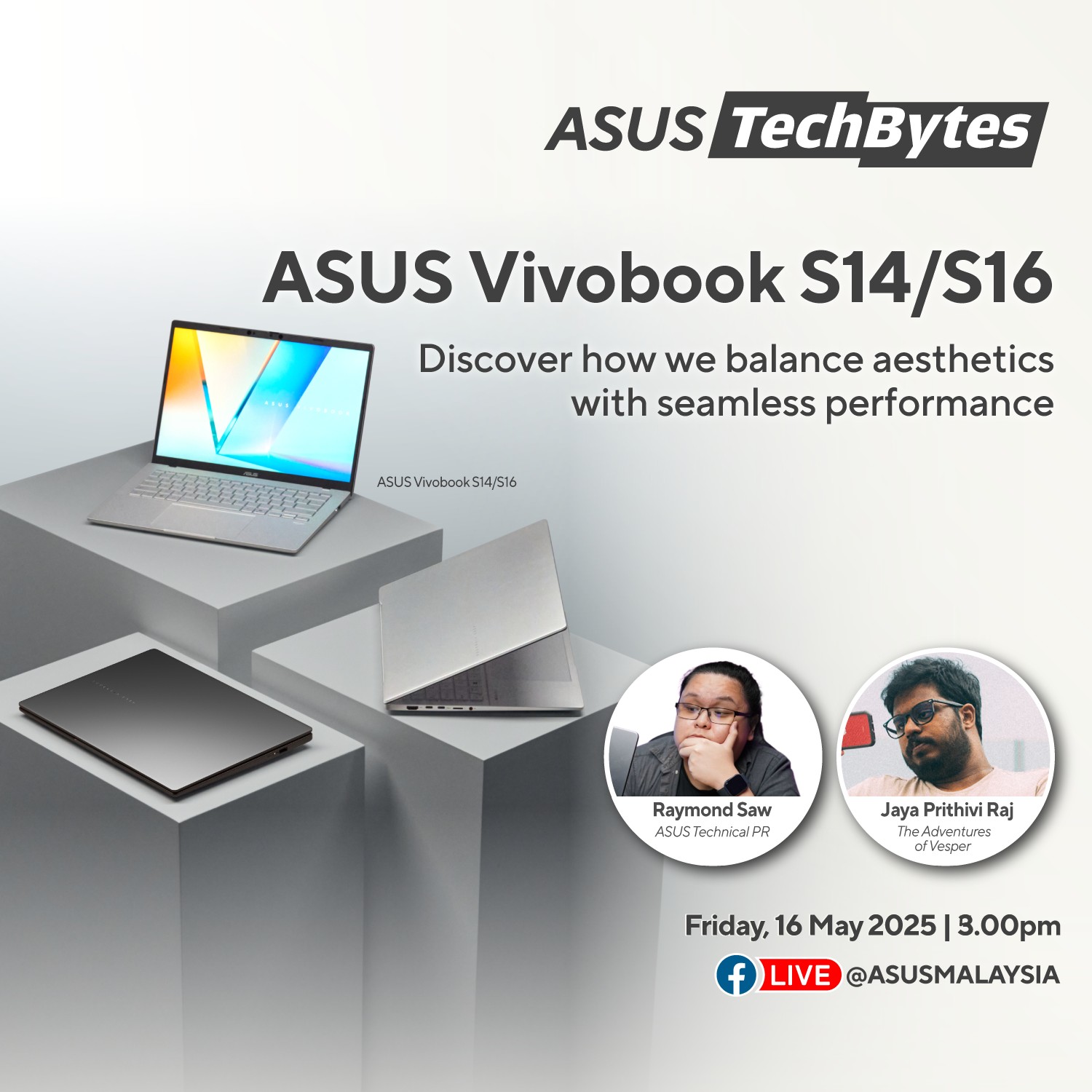 New sleek Vivobook laptops from ASUS! The 2025 Vivobook S series 