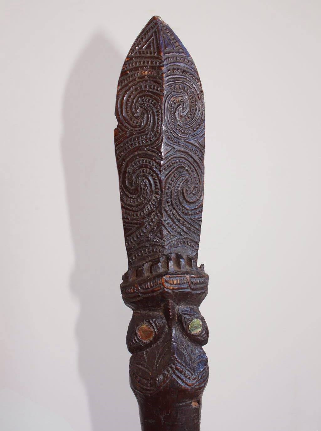History Always Repeats: Remembering New Zealand - The taiaha was a ...