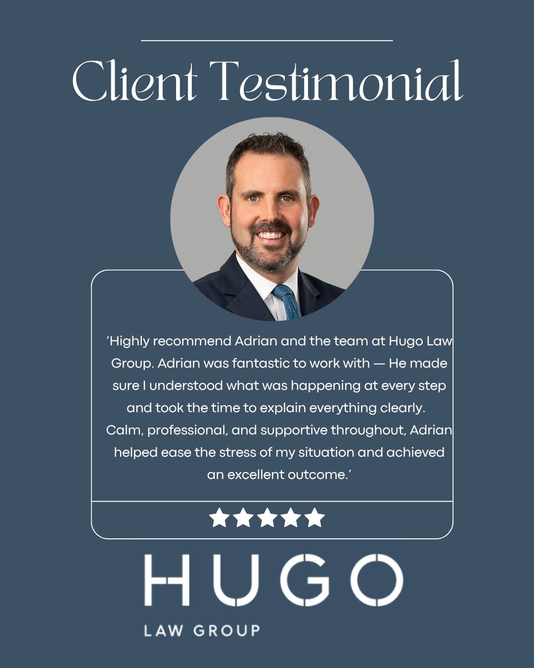 Hugo - ~ Client Testimonial ~ 