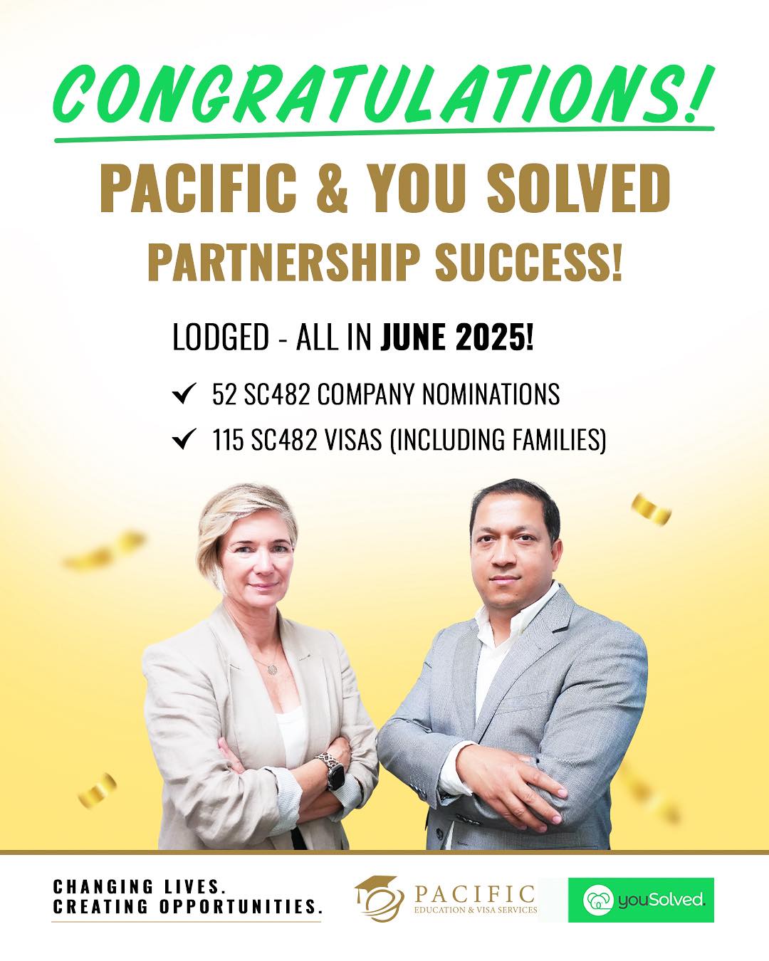 Pacific - Congratulations to the Pacific & You Solved Partnership! We ...