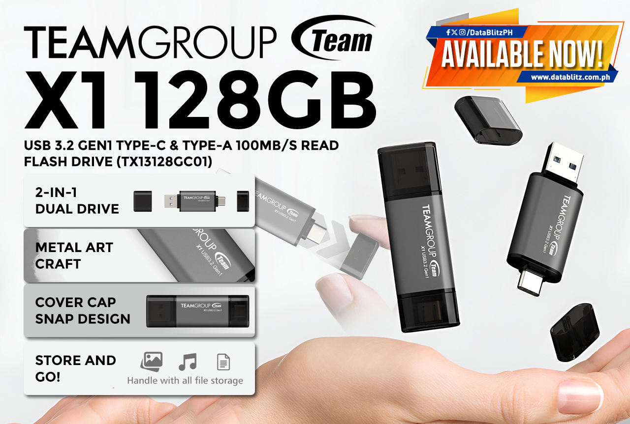 DataBlitz - 𝐒𝐄𝐀𝐌𝐋𝐄𝐒𝐒 𝐒𝐓𝐎𝐑𝐀𝐆𝐄 𝐎𝐍 𝐓𝐇𝐄 𝐆𝐎! 📱💼 TeamGroup X1... | Facebook