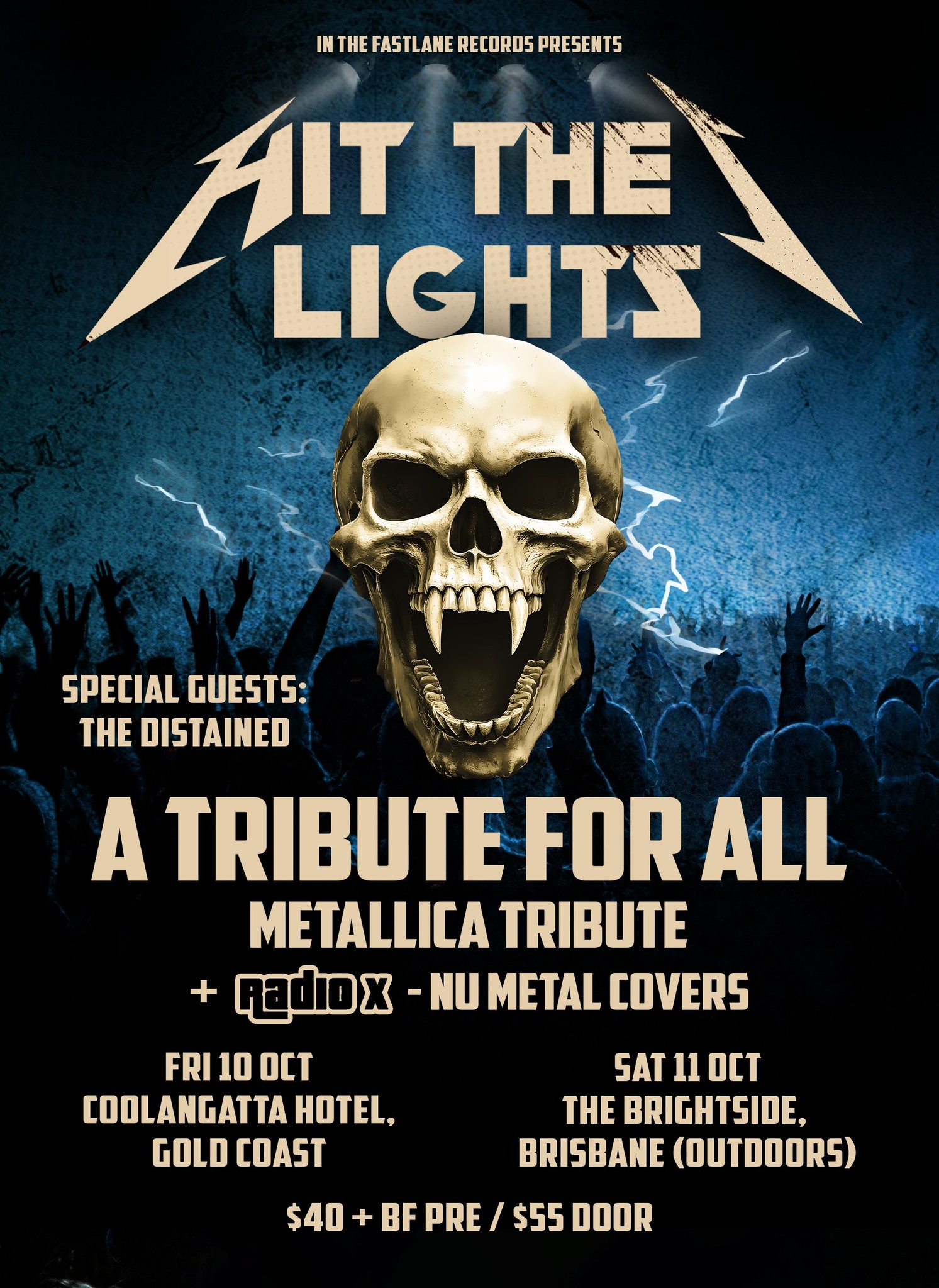 Hit The Lights - Gold Coast - Fri 10 Oct - Coolangatta Hotel