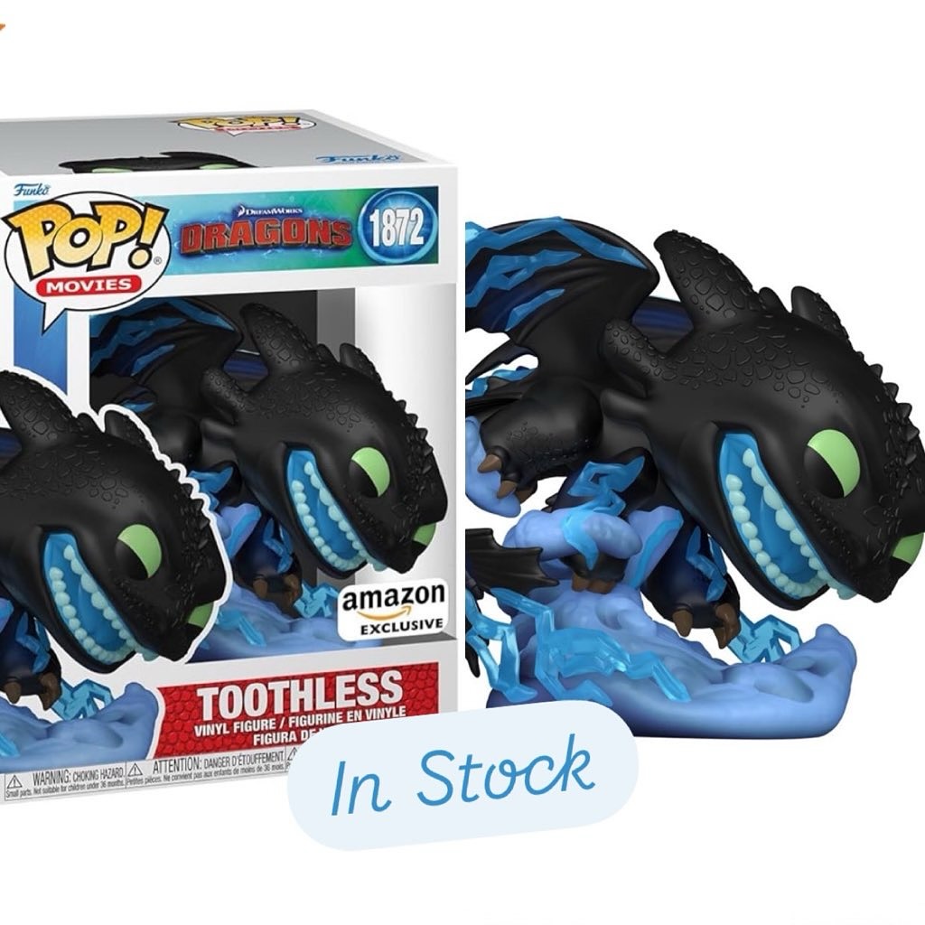 Funko POP News - Amazon exclusive Toothless Funko POP! Is now in stock ...