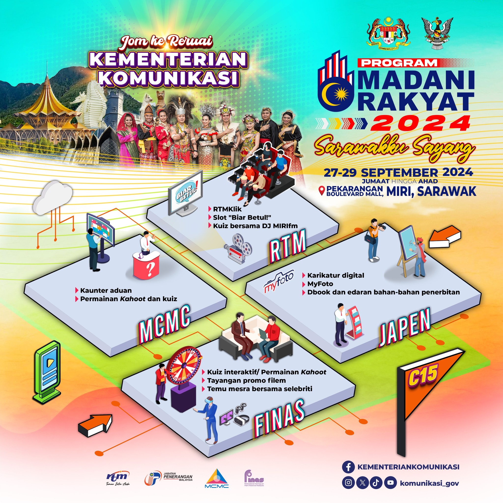 Kunjungi reruai Kementerian... - Kementerian Komunikasi