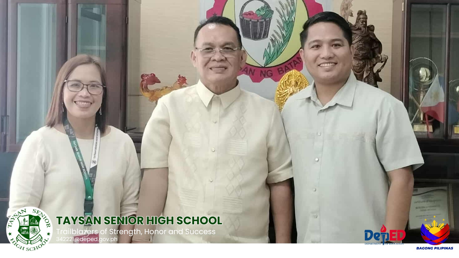 DepEd Tayo Taysan SHS -... - DepEd Tayo Taysan SHS - Batangas