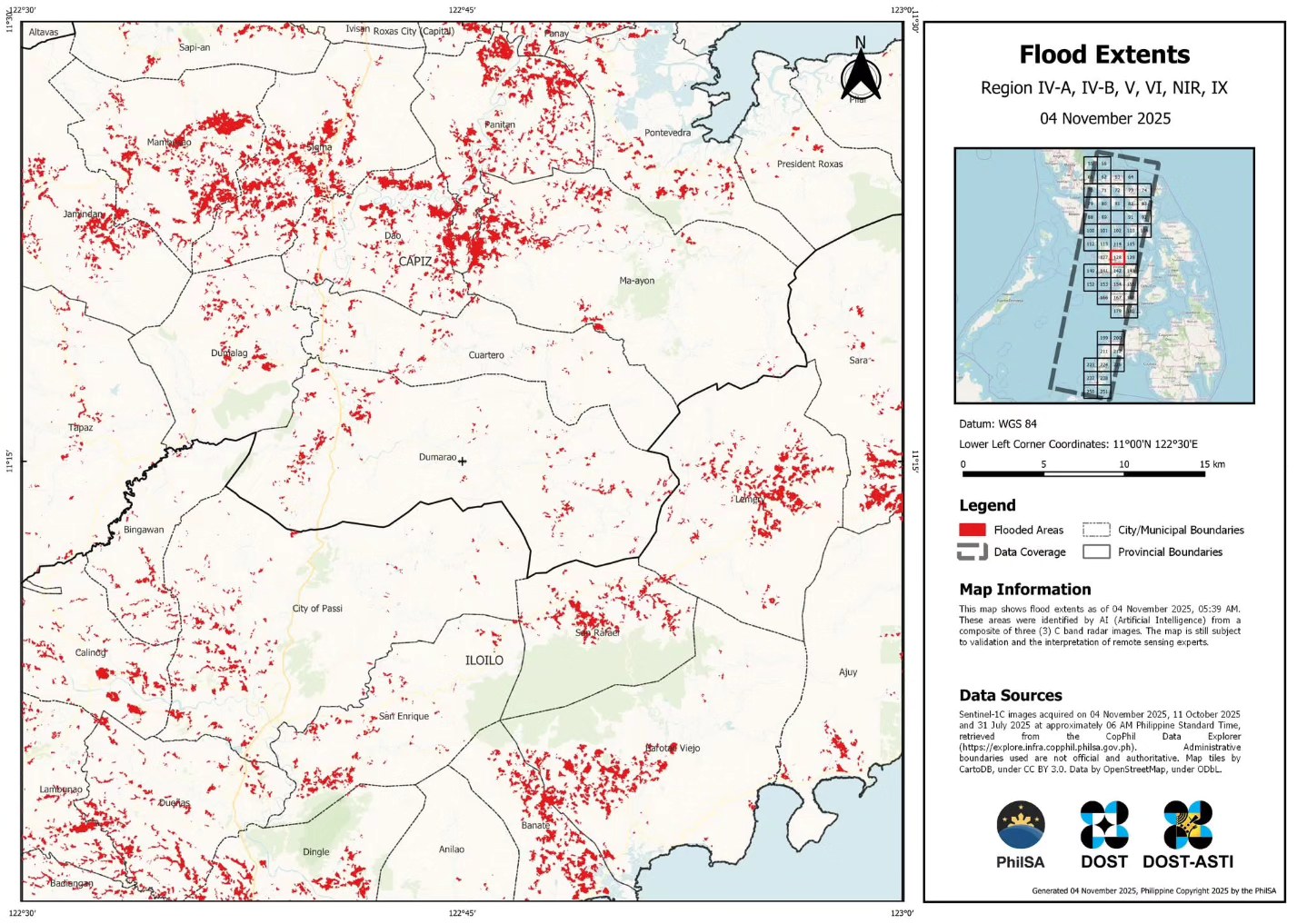 NDRRMC - The Philippine Space Agency (PhilSA) has... | Facebook
