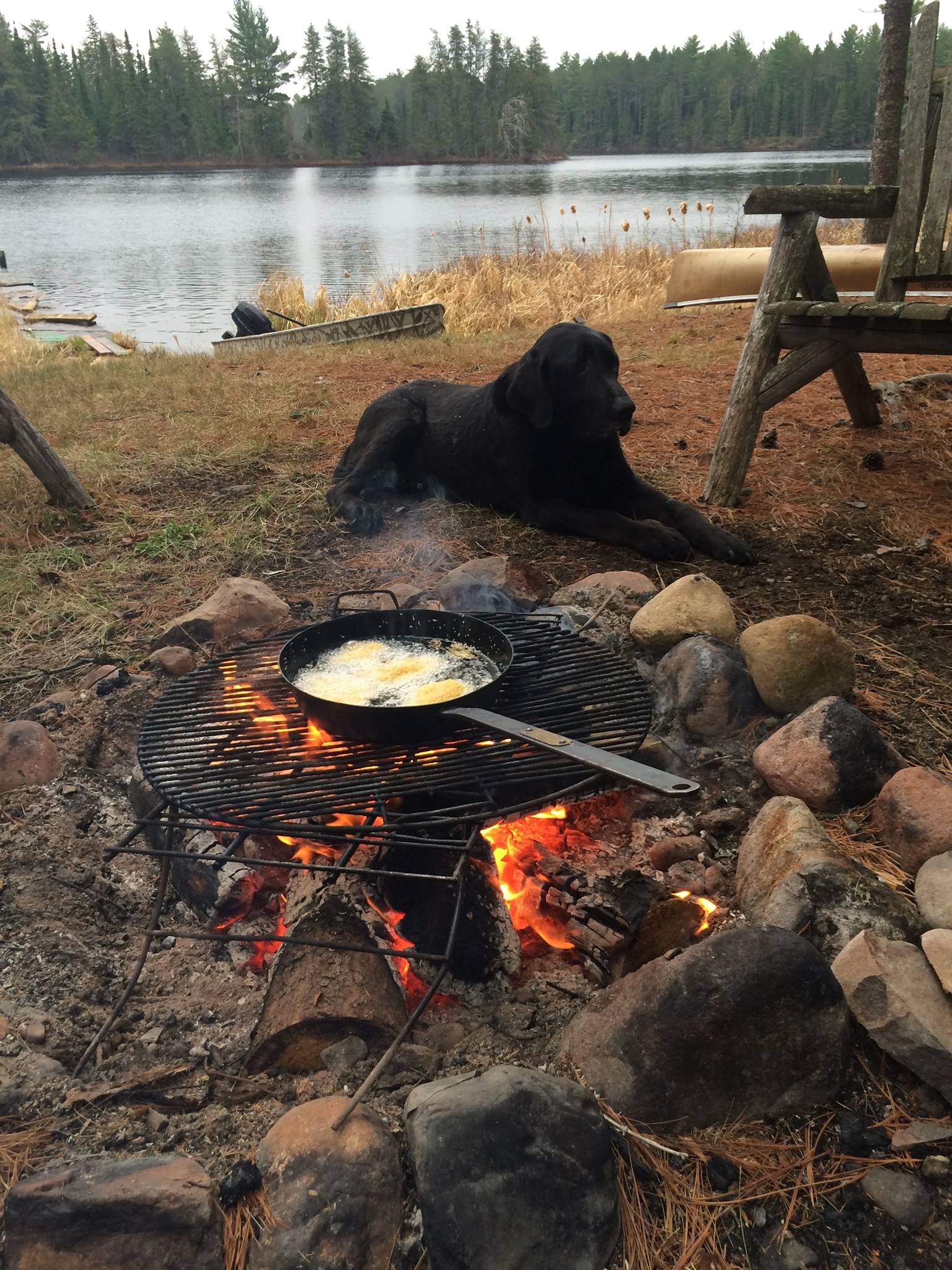 No more cutting wood today, it can wait. | Joe and Zach Survival ...