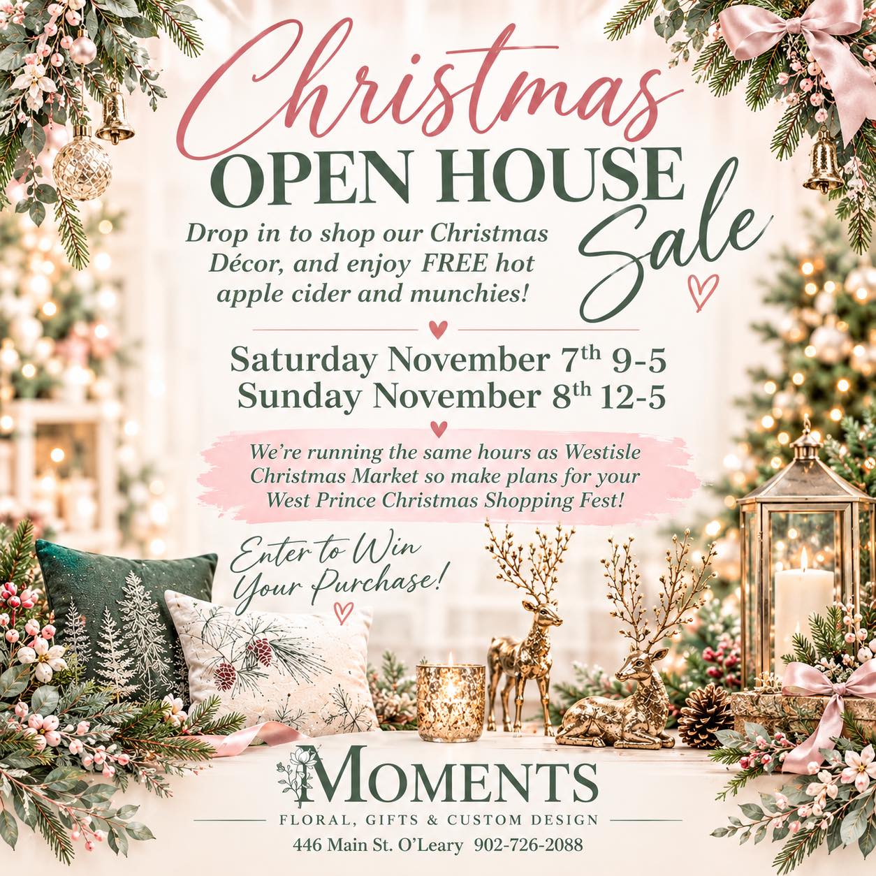 Hope to see you... - Moments - Floral, Gifts & Custom Design | Facebook