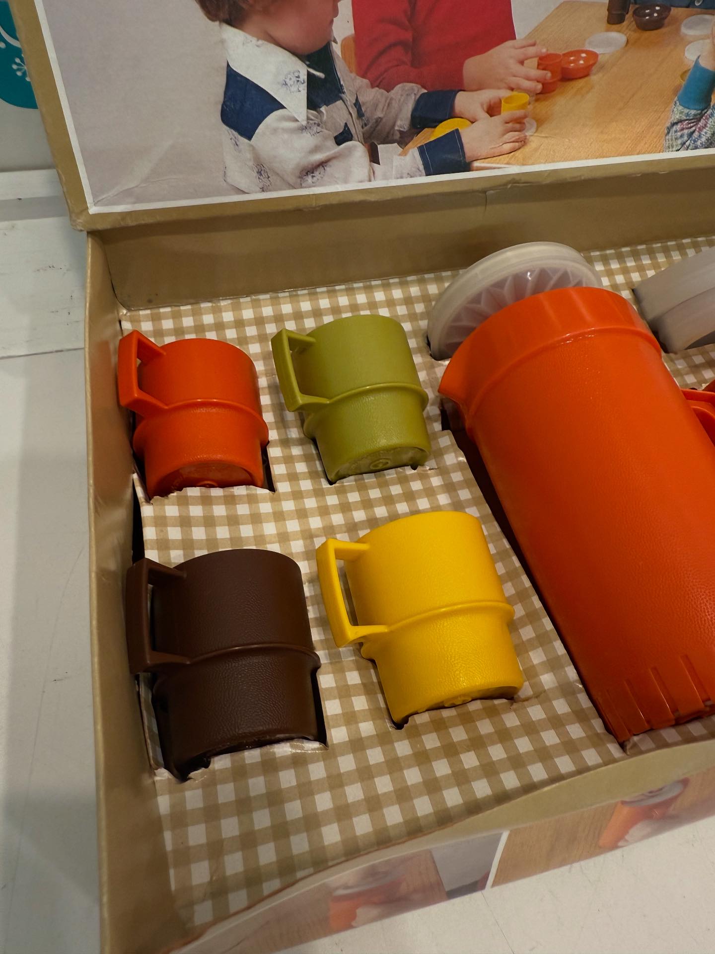 SOLD ❤️ FOR SALE! 1979 TUPPERWARE MINI-SERVE-SET is NEW IN BOX
