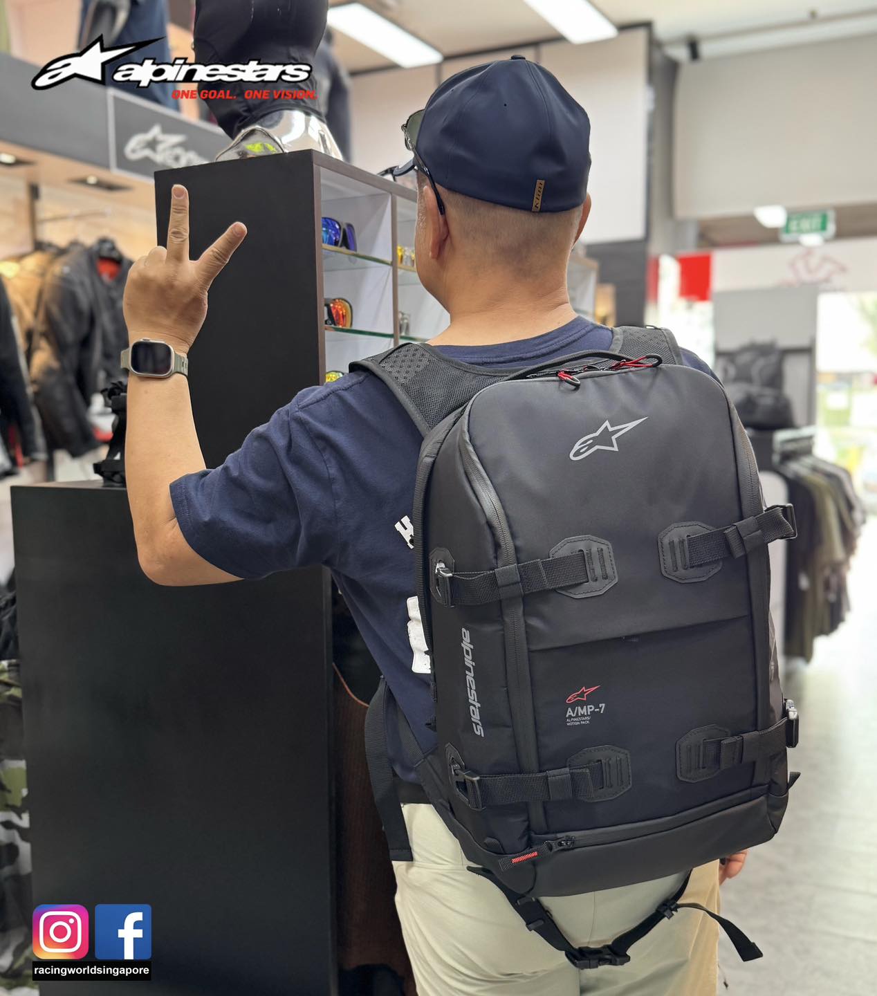 Alpinestars Force 25L Back Pack A force to be reckoned with, the 