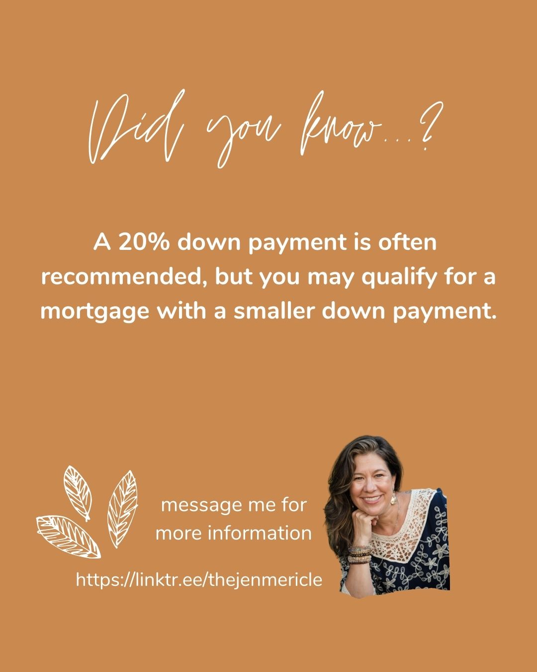 Jennifer L Mericle Loan Officer NMLS #291351