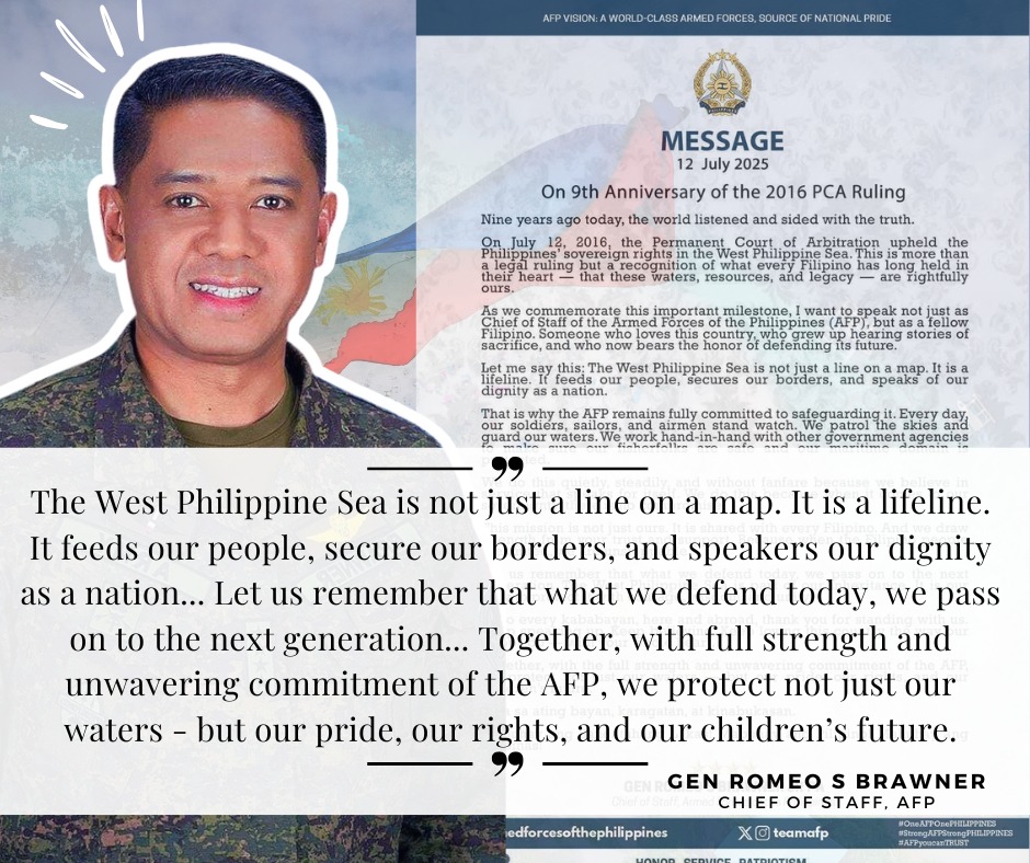 Bagimi iti WPS - LOOK HERE: Message of the Gen Romeo S... | Facebook