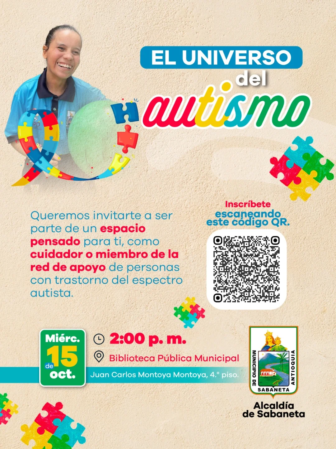 Corporación - Nos llega está gran Invitación *“El Universo del Autismo ...