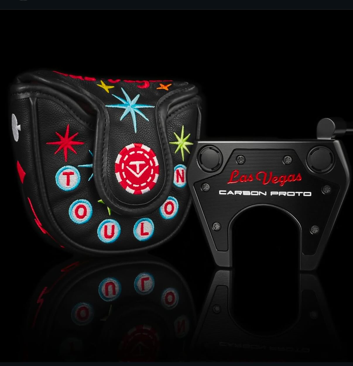 We have one of the New Toulon Carbo Proto Las Vegas Putters