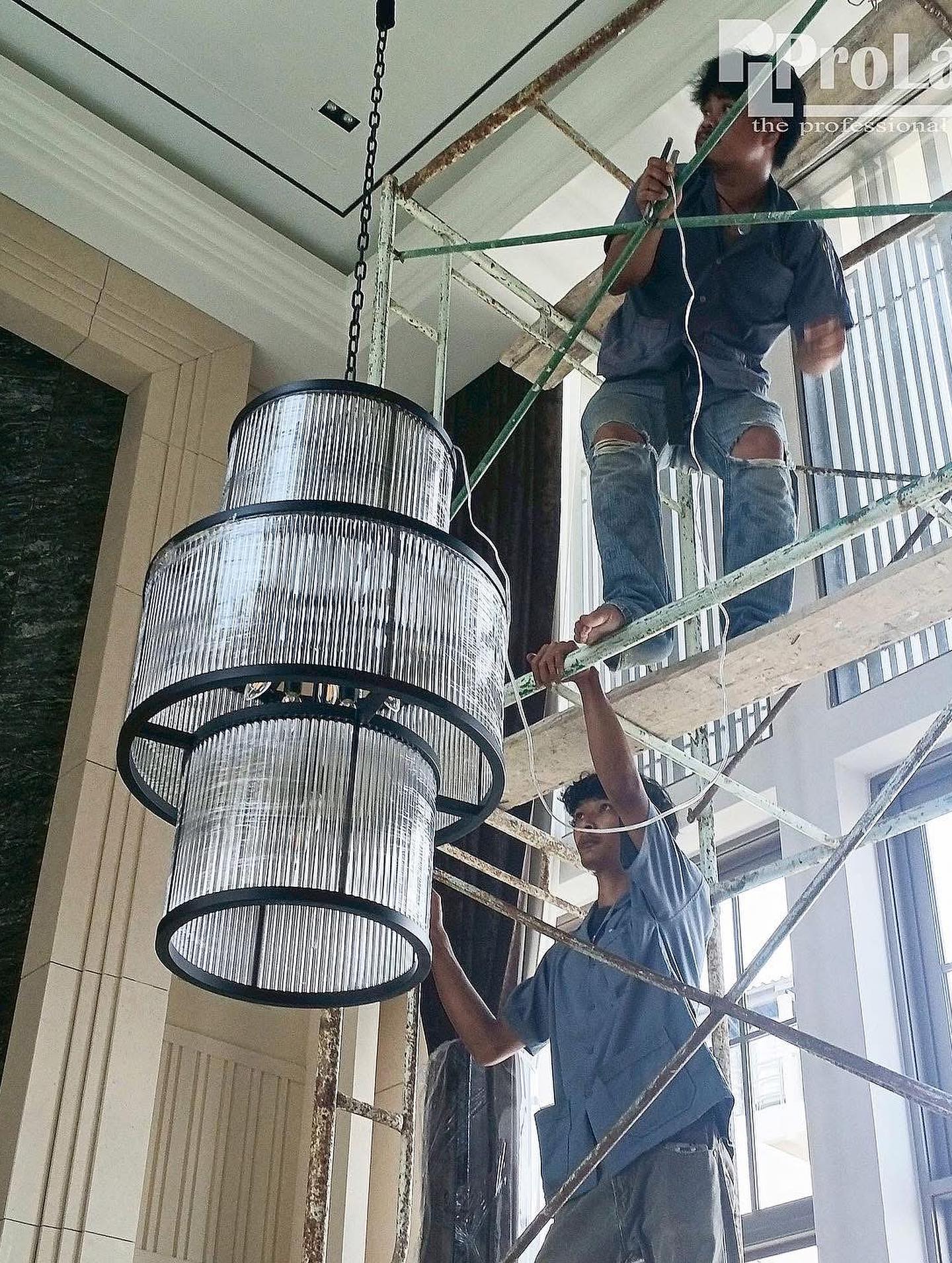Prolamp - ผลงานติดตั้งโคมไฟบ้านลูกค้า Lavier Rama 3 โคมไฟเพดาน ประกอบ ...