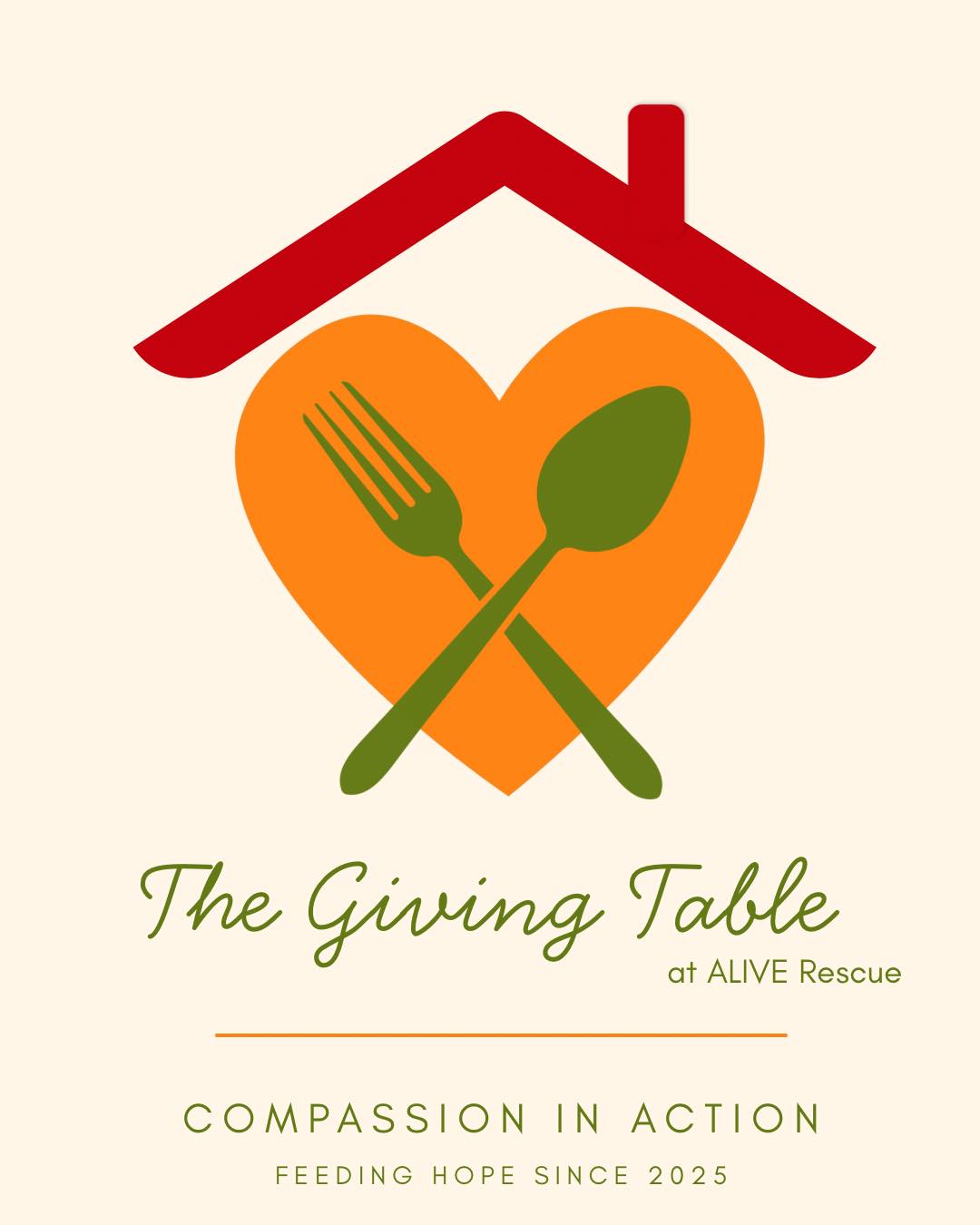 Alive Rescue - 🧡 ANNOUNCING “THE GIVING TABLE” AT ALIVE... | Facebook