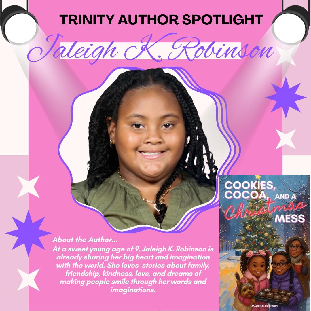Trinity - 🪩 TRINITY AUTHOR SPOTLIGHT Little Miss Jaleigh Kaye this is ...