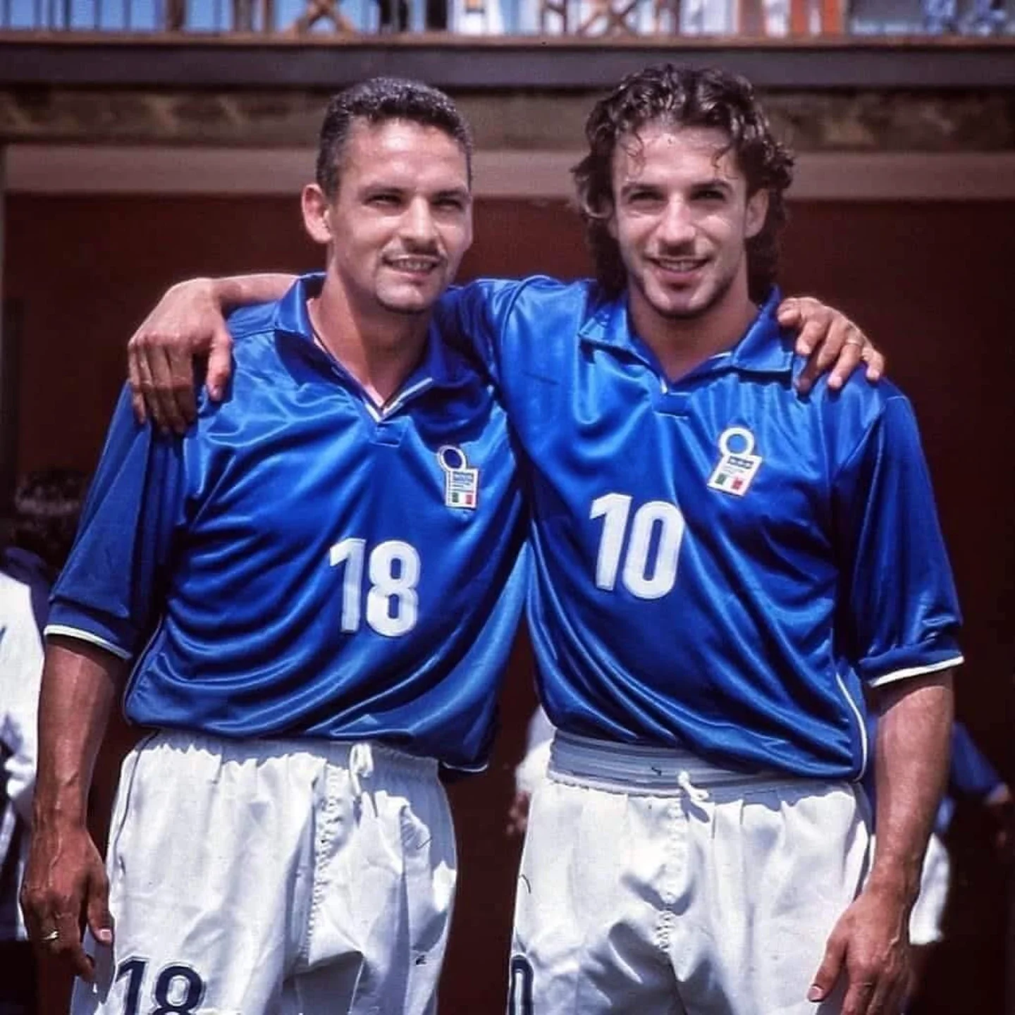 New】Itary イタリア代表 98World Cup Baggio Del Piero バッジオ