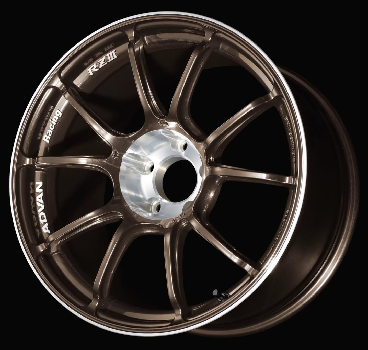 ADVAN Racing RG III Racing Gold Metallic #yokohamawheel 