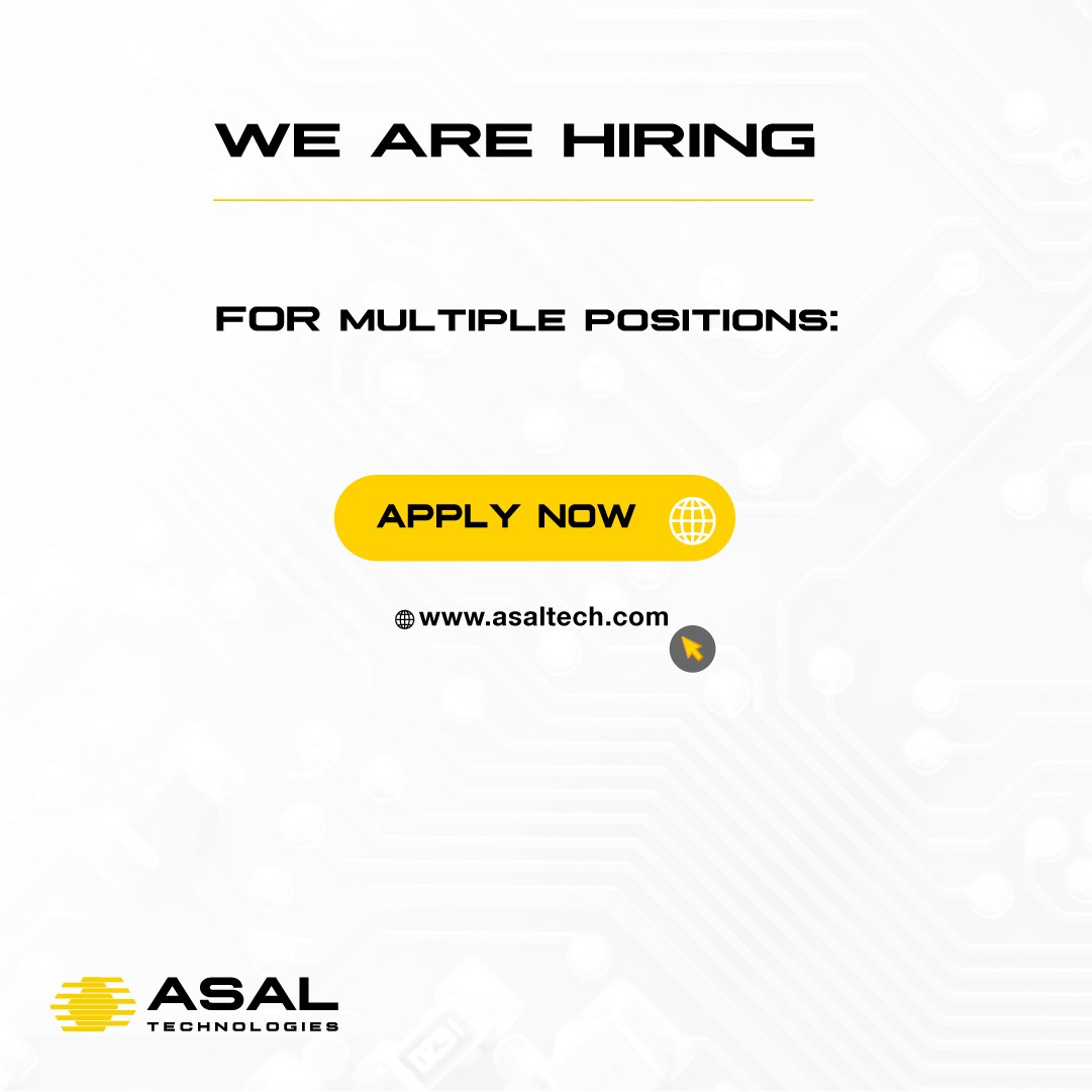 We are hiring for multiple positions!... - ASAL Technologies | Facebook