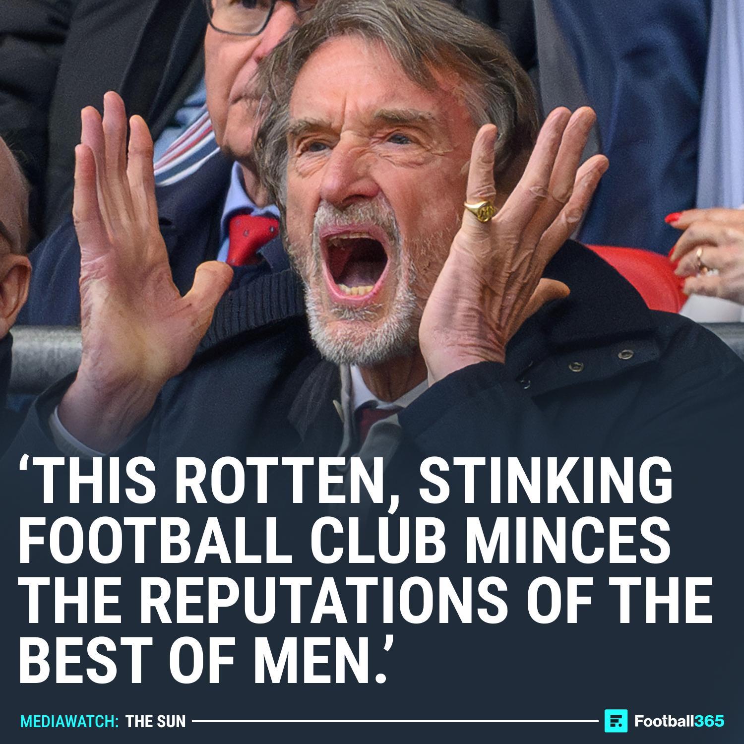 Football365 - 📰 Yes that’s the ‘best of men’ Sir Jim... | Facebook