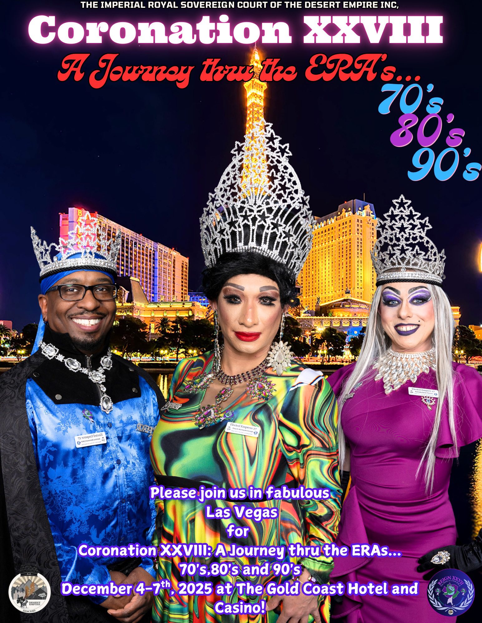 🌹Coronation XXVIII A Journey thru the ERA’s 70s, 80s, 90s🌹 festivities begin in just 16 days 😱