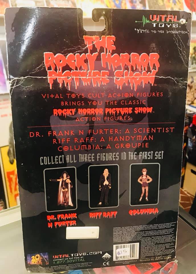 Rocky Horror Picture Show figures from Vital Toys
