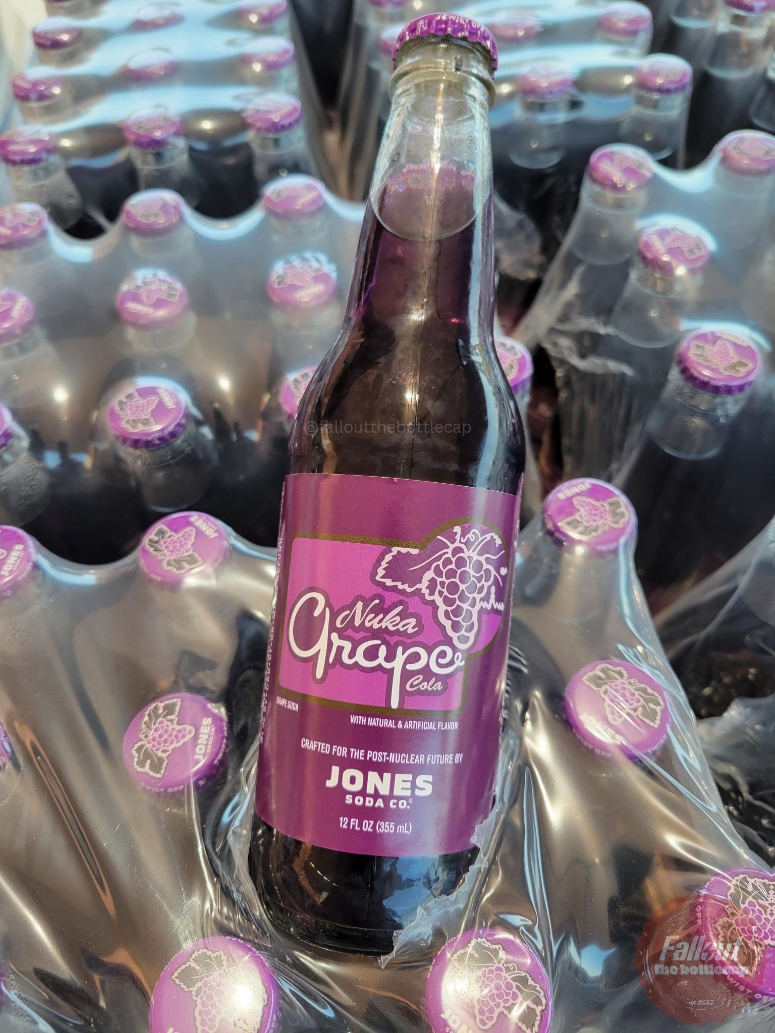 Looks like Jones soda is releasing a Nuka Grape!! 🍇 (Nothing
