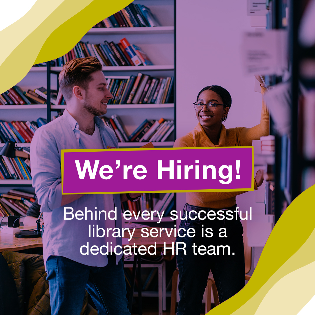 Libraries - We’re Hiring 💼 Behind every successful library service is a ...