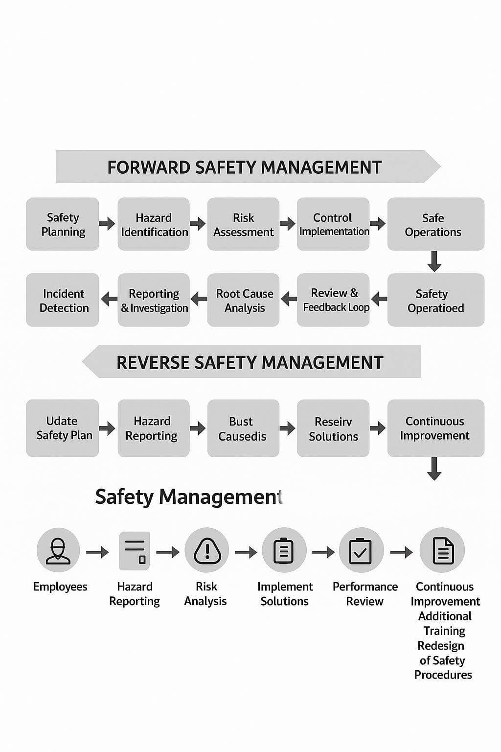 Safety - إدارة السلامة بين الاستباق والتفاعل | Forward & Reverse Safety ...