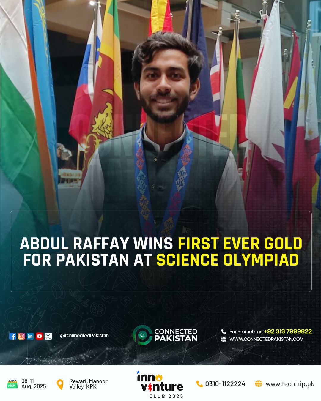Connected - History Made! Pakistan secures its first-ever gold & bronze ...