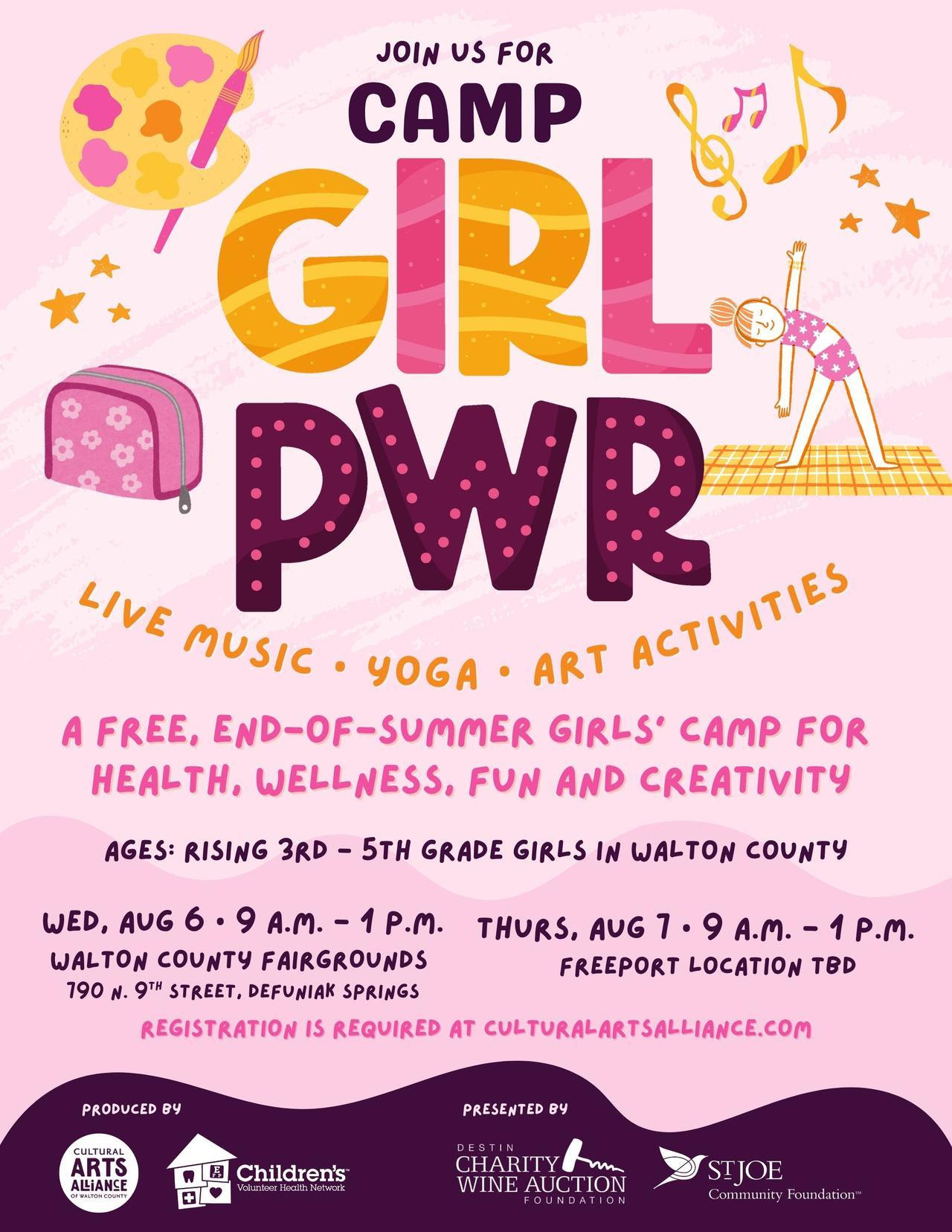 Cultural - Save the Date for Girl Power! Calling all rising 3rd - 5th ...