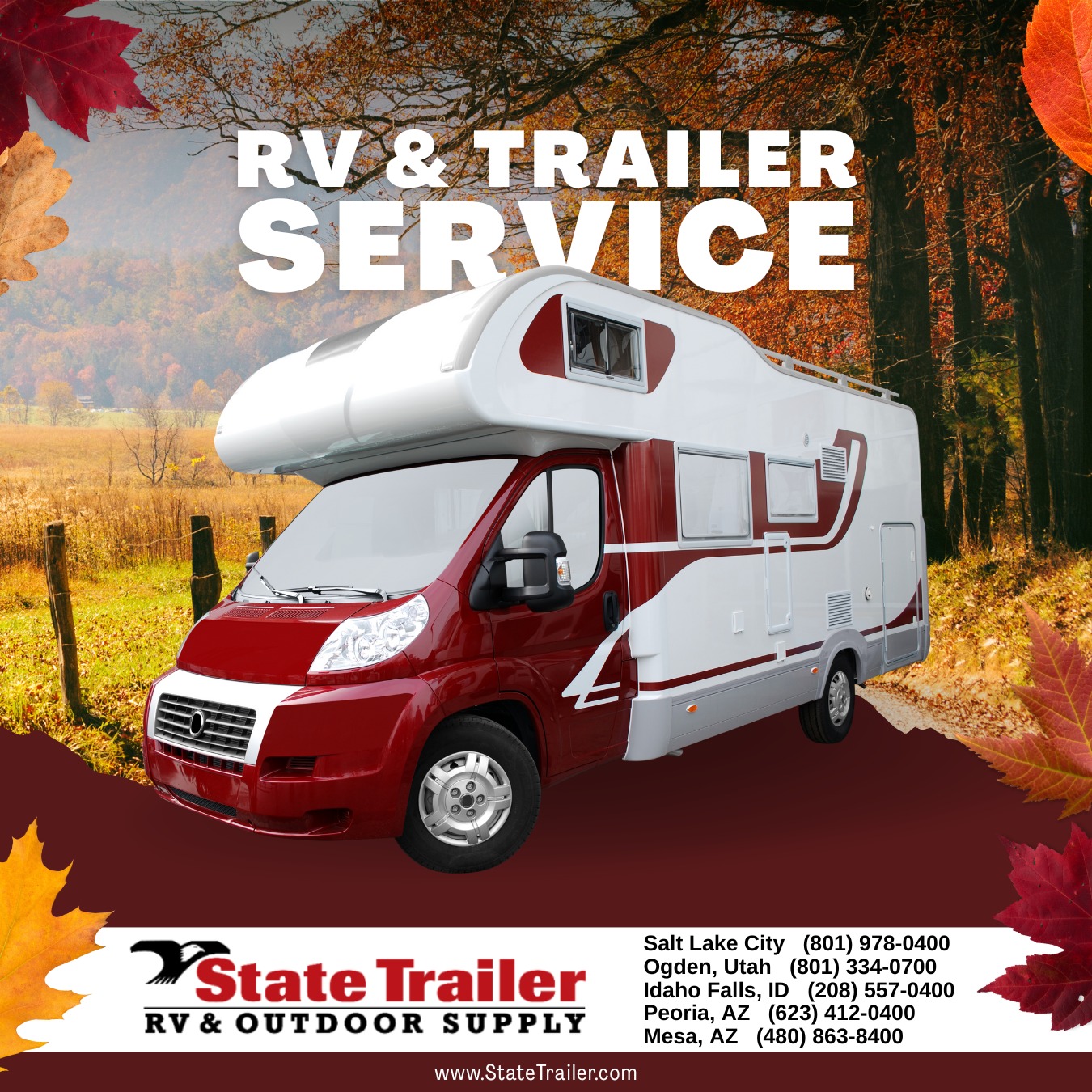 State - 🍂 Don’t let RV troubles fall into your lap this season. Cooler ...