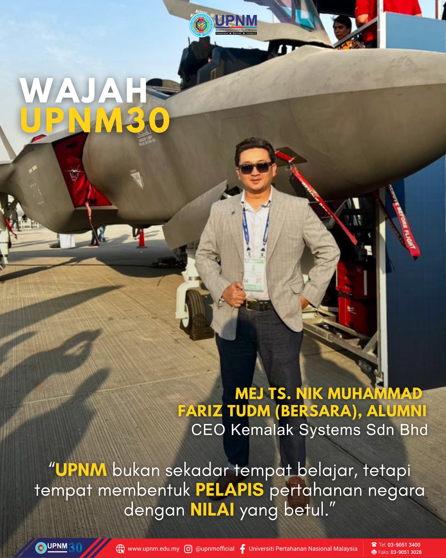 Universiti - “Apabila alumni UPNM memimpin industri pertahanan, naratif ...