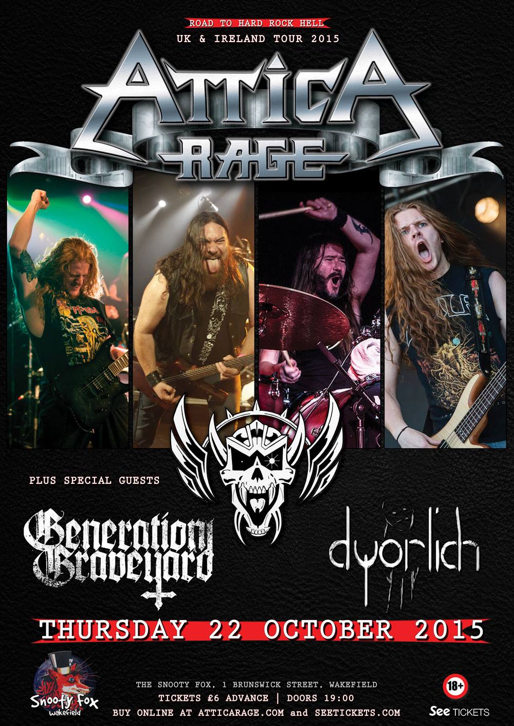 Attica Rage - We are pleased to announce more guest...