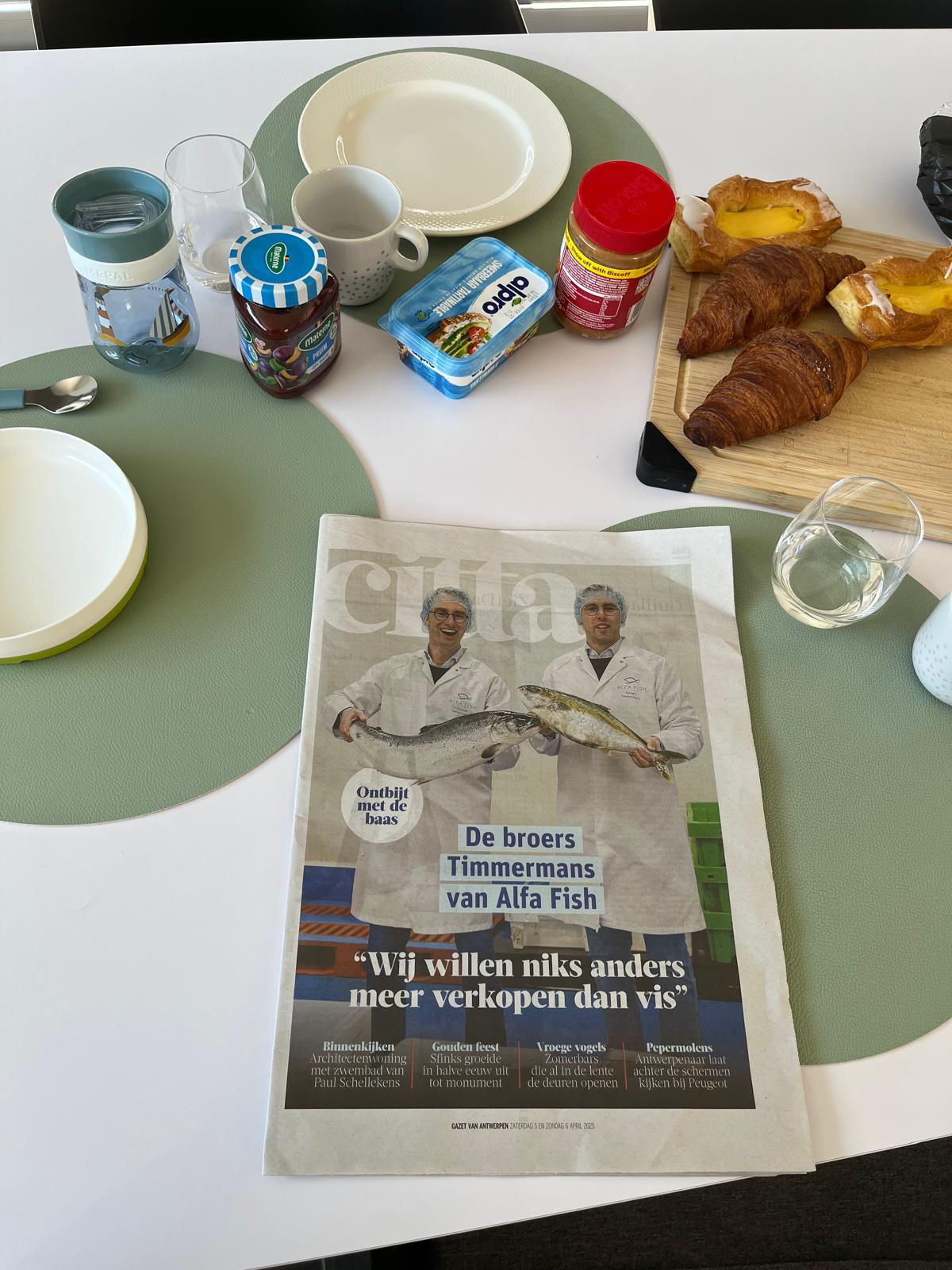 De VisTafel - 🥐 Ontbijt met de baas! Het begon 10 jaar... | Facebook