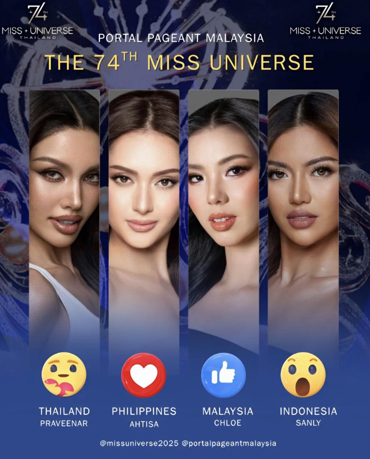 Pageant - SURVEY: ASEAN REPRESENTATIVES ROAD TO #74thMissUniverse😍 ...