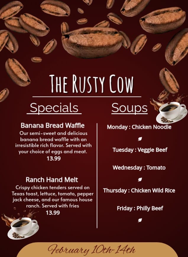 The Rusty Cow Cafe | Circle Pines MN