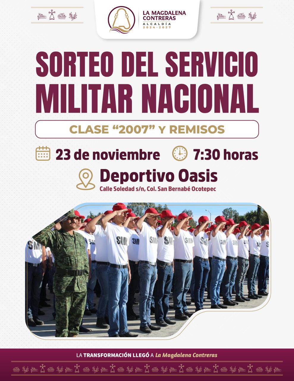 Tendremos Sorteo del... - Alcaldía La Magdalena Contreras | Facebook